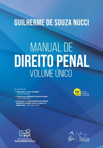 Manual de direito penal: volume único