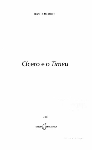 Cícero e o Timeu