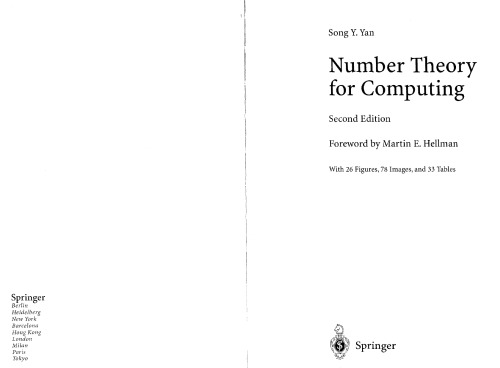 计算数论: Number Theory for Computing