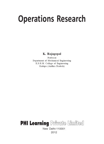 Operations Research