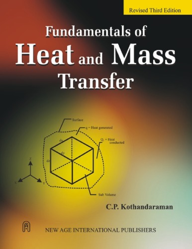 Fundamentals of Heat and Mass Transfer