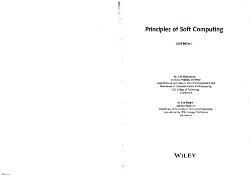 Principles Of Soft Computing