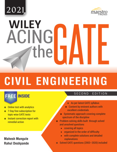 Wiley Acing the GATE: Civil Engineering