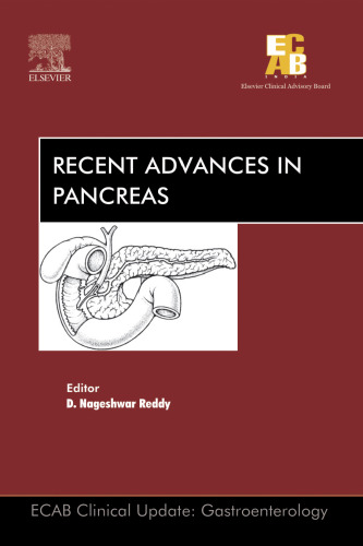 Recent Advances in Pancreas - ECAB
