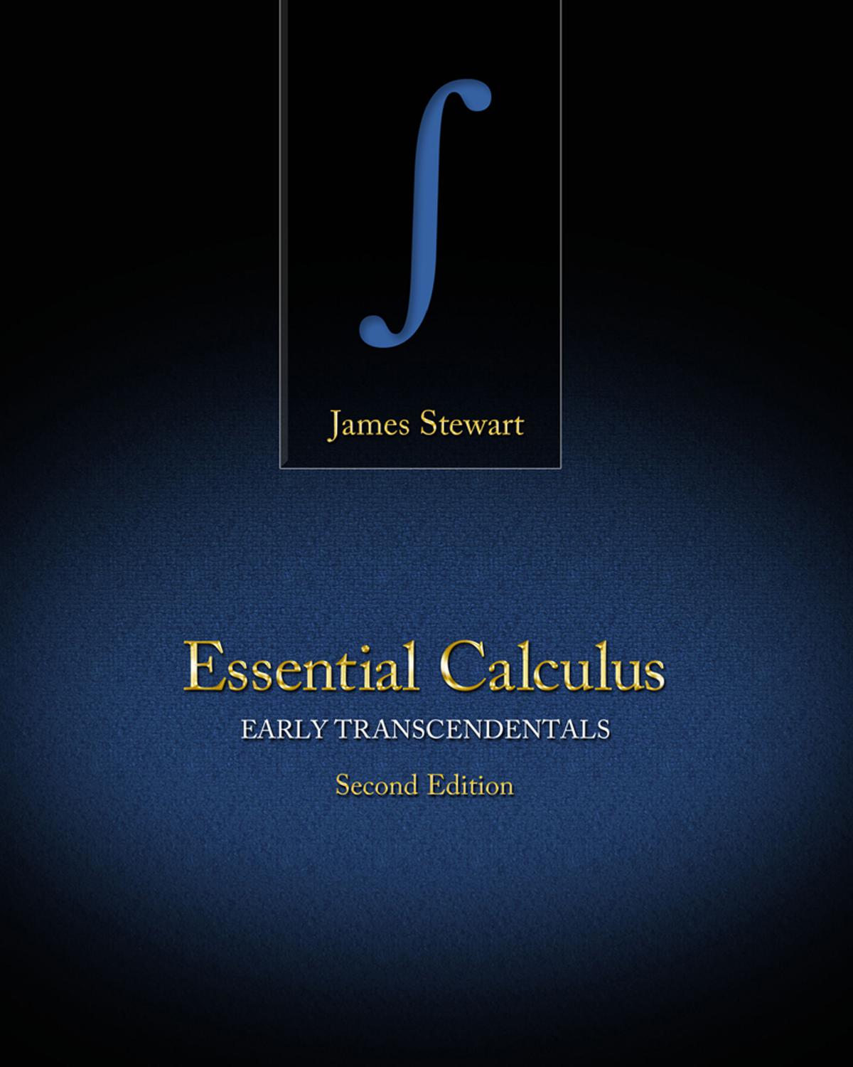 Essential Calculus: Early Transcendentals