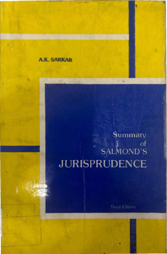 Summary of Salmond's Jurisprudence