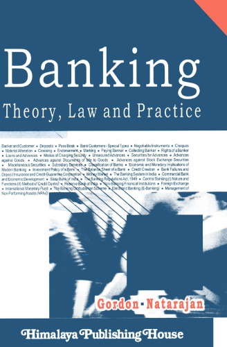 Banking Theory, Law and Practice