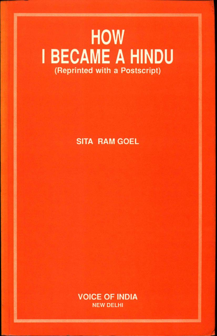 How I Became A Hindu