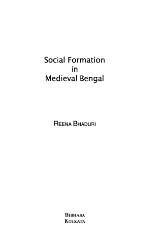 Social Formation in Medieval Bengal