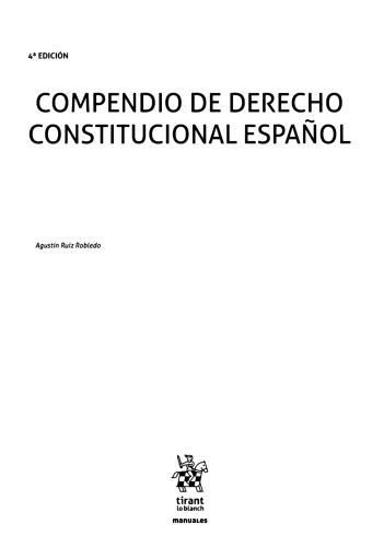 Compendio de Derecho Constitucional Español