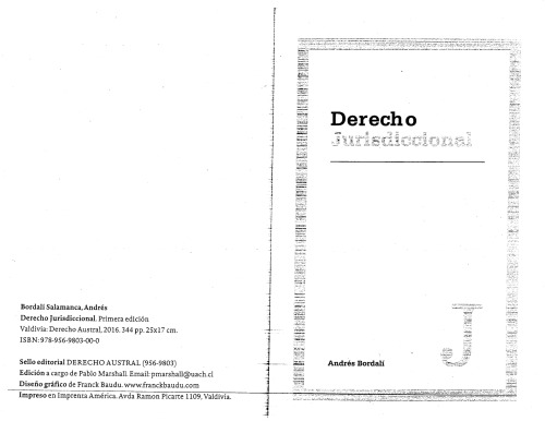 Derecho jurisdiccional