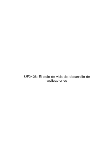 UF2406--El cliclo de vida del desarrollo de aplicaciones