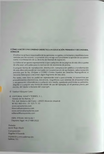 Cómo hacer una programación didáctica en educación primaria y secundaria. LOMLOE