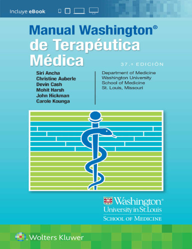 Manual Washington de Terapéutica Médica (Spanish Edition)