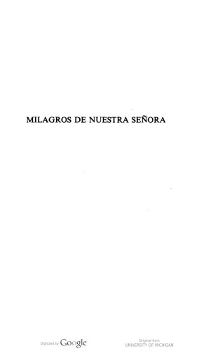 Milagros de nuestra señora