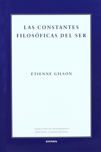 Las constantes filosóficas del ser