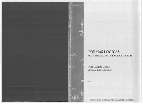 FORMAS LÓGICAS. GUÍA PARA EL ESTUDIO DE LA LÓGICA
