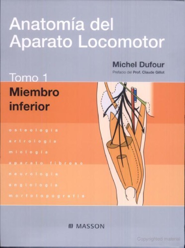 Netter: Anatomía del aparato locomotor : osteología, artrología, miología, aparato fibroso, neurología, angiología, morfotopografía