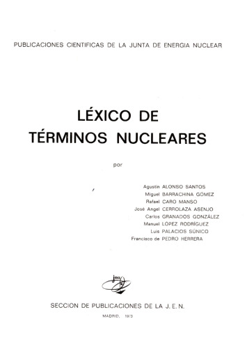 Léxico de términos nucleares