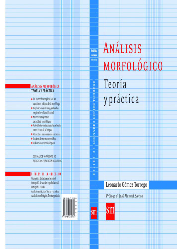 Análisis morfológico Teoría y práctica