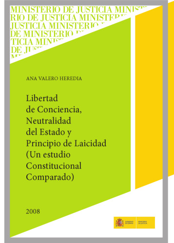 Libertad de conciencia, neutralidad del estado y principio de laicidad (un estudio constitucional comparado).pdf