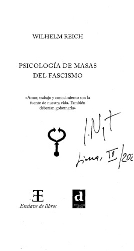 Psicología de masas del fascismo