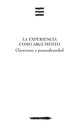 La experiencia como argumento