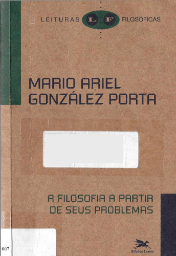 A filosofia a partir dos seus problemas