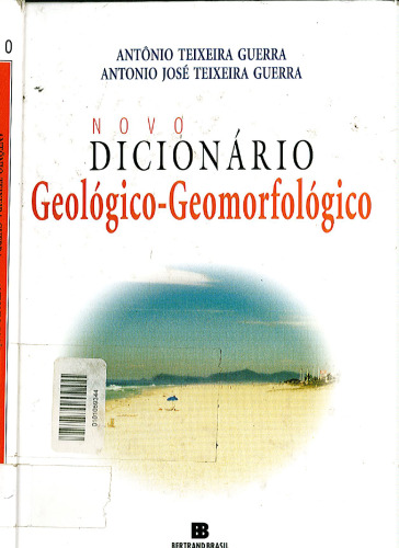 Novo dicionário geológico-geomorfológico