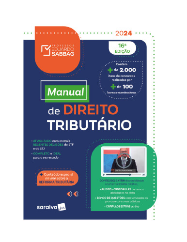 Manual de Direito Tributário