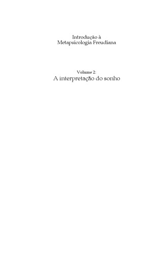 Introdução à Metapsicologia Freudiana