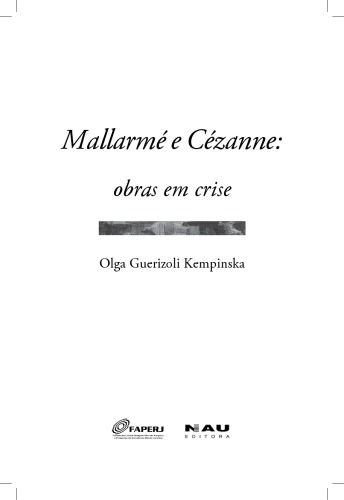 Mallarmé e Cézanne: obras em crise 978858593694