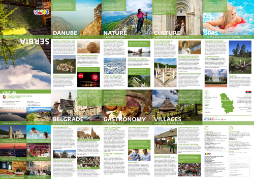 Serbia - Tourist Map