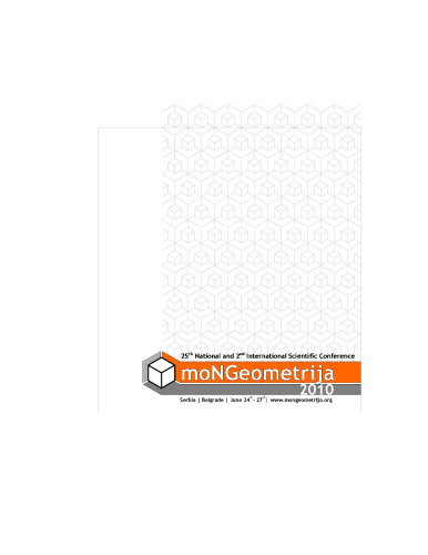 Proceedings Conference MoNGeometrija 2010
