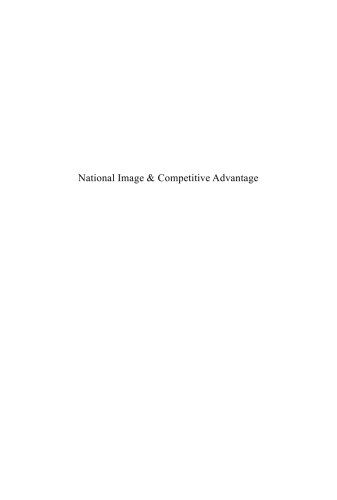 National Image and Competitive Advantage