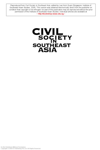 Civil society in Southeast Asia