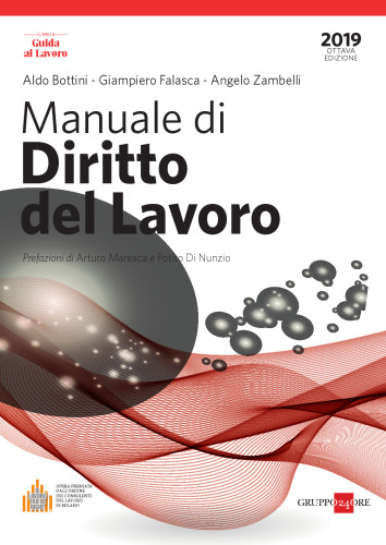 Manuale di diritto del lavoro 2019