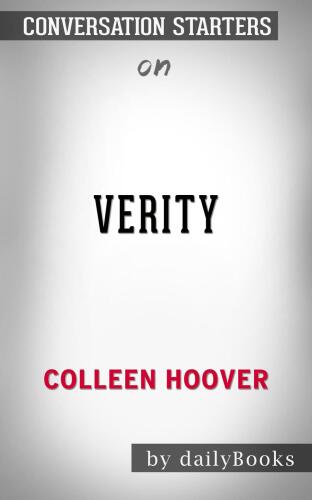 Verity--by Colleen Hoover | Conversation Starters