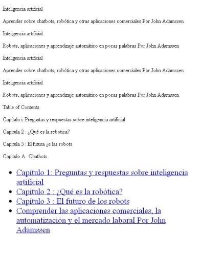 Inteligencia artificial: Aprender sobre chatbots, robótica y otras aplicaciones comerciales