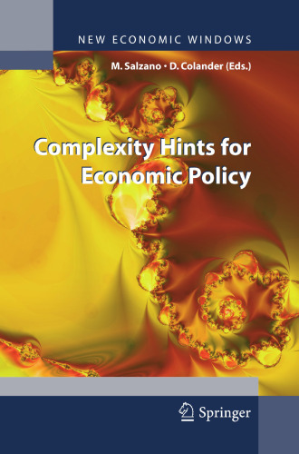 Complexity Hints for Economic Policy