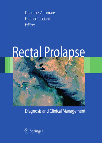 Rectal Prolapse: Diagnosis and Clinical Management