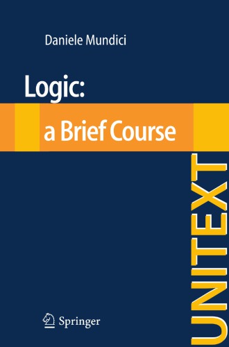 Logic: a brief course