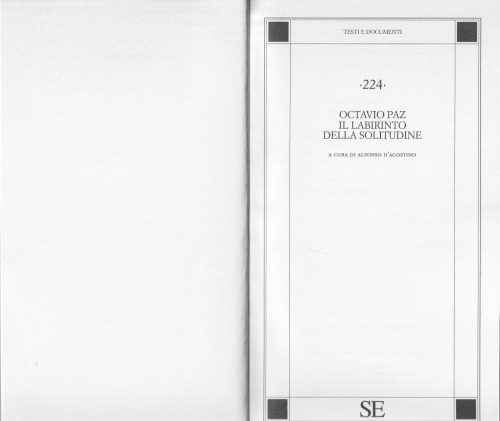 Il labirinto della solitudine