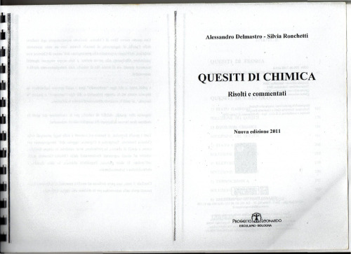 Quesiti di chimica