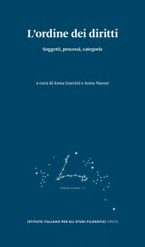 L’ordine dei diritti. Soggetti, processi, categorie