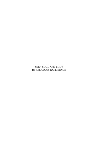 Self, Soul, and Body in Religious Experience