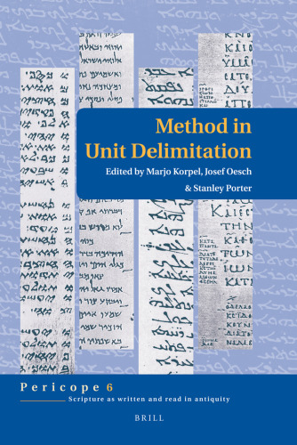 Method in Unit Delimitation (Pericope 6)