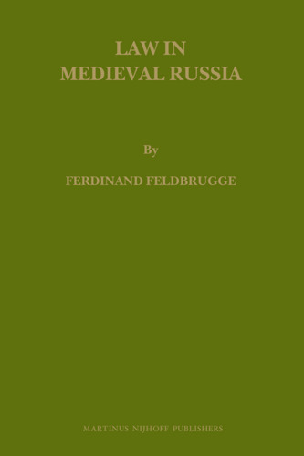 Law in Medieval Russia