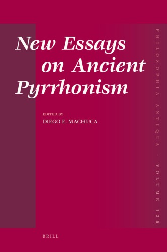 New essays on ancient Pyrrhonism