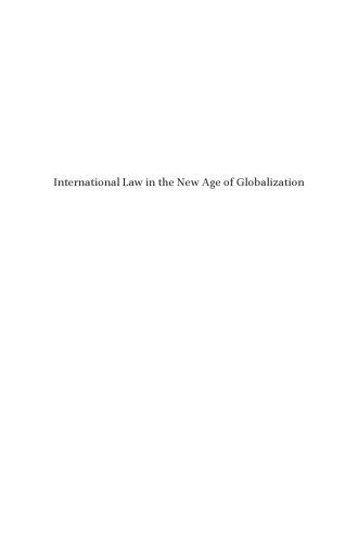 International Law in the New Age of Globalization